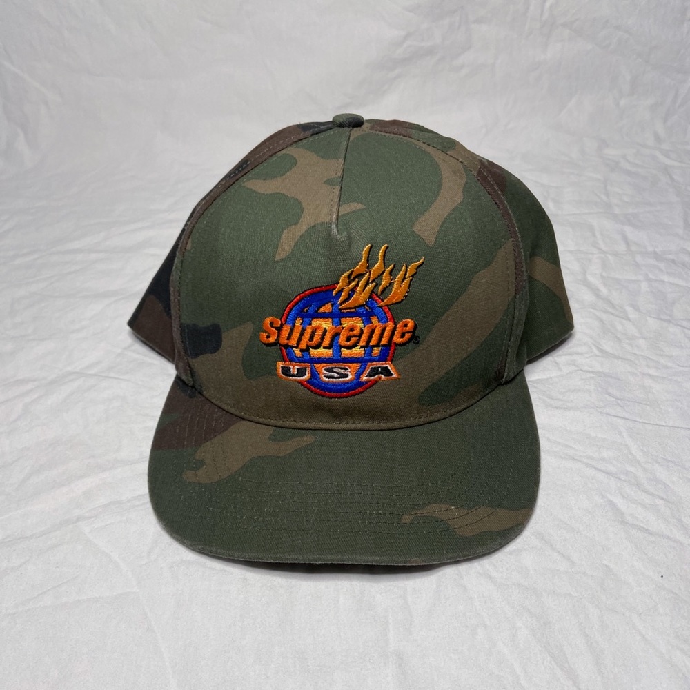 Supreme Camo Hat